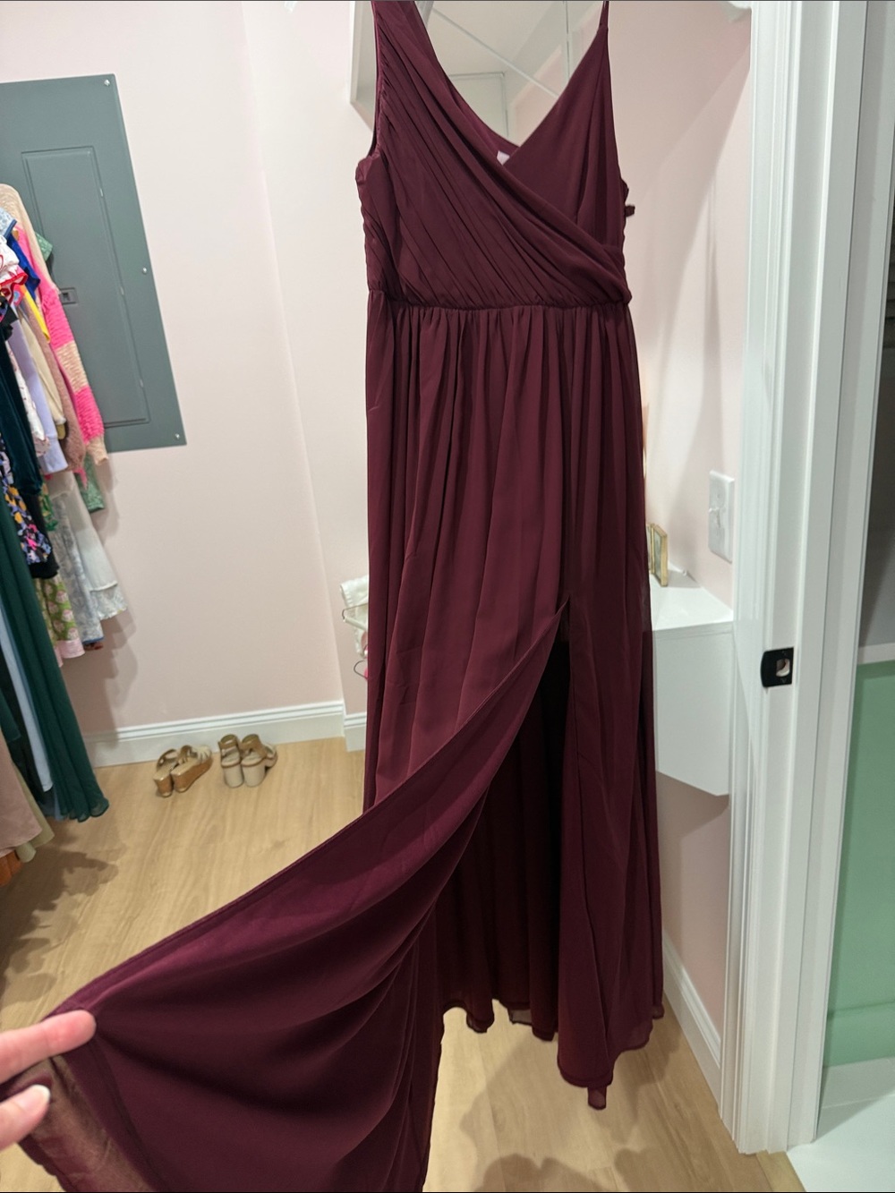 Beautiful Burgundy Gown!!